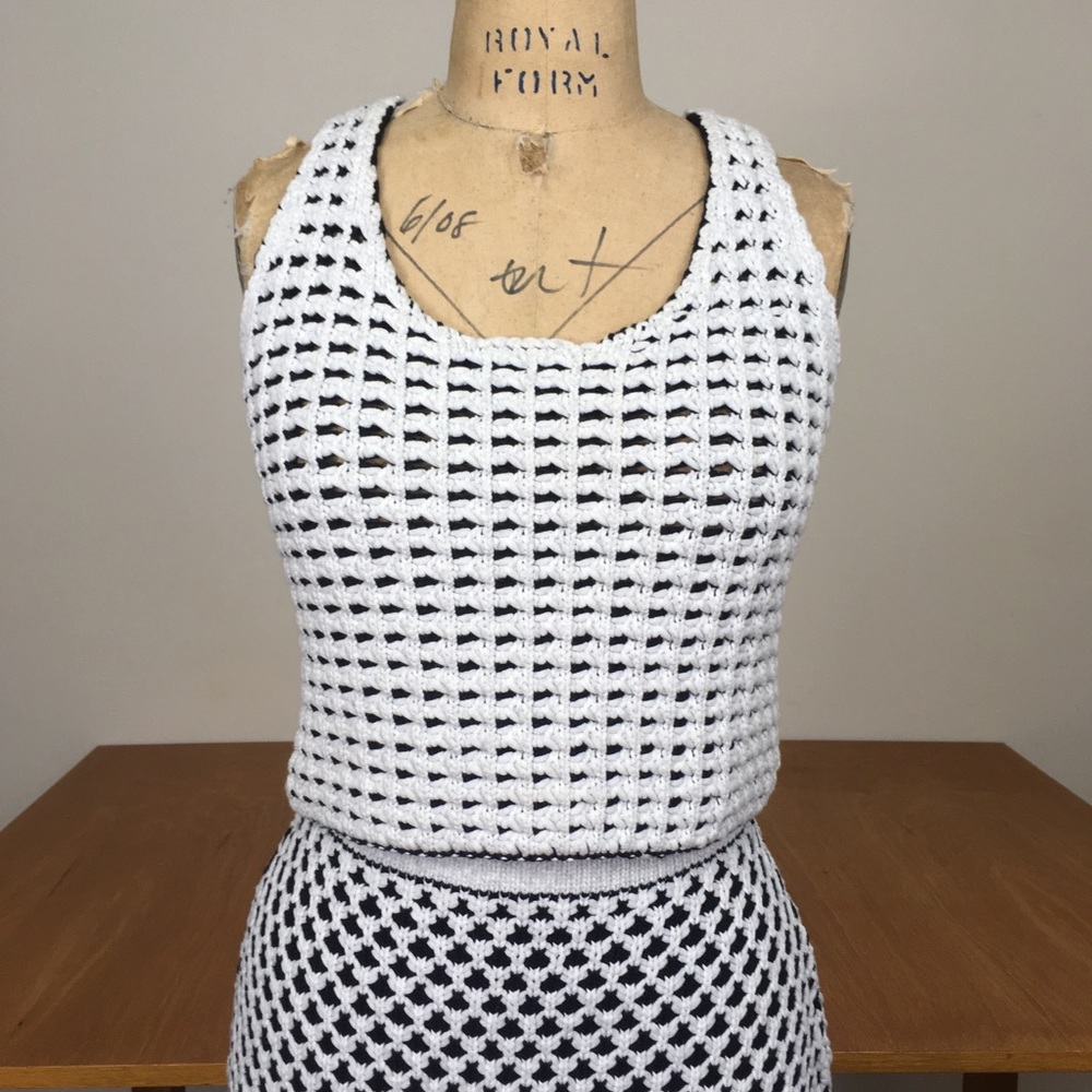 Chunky Cotton Knit Tank